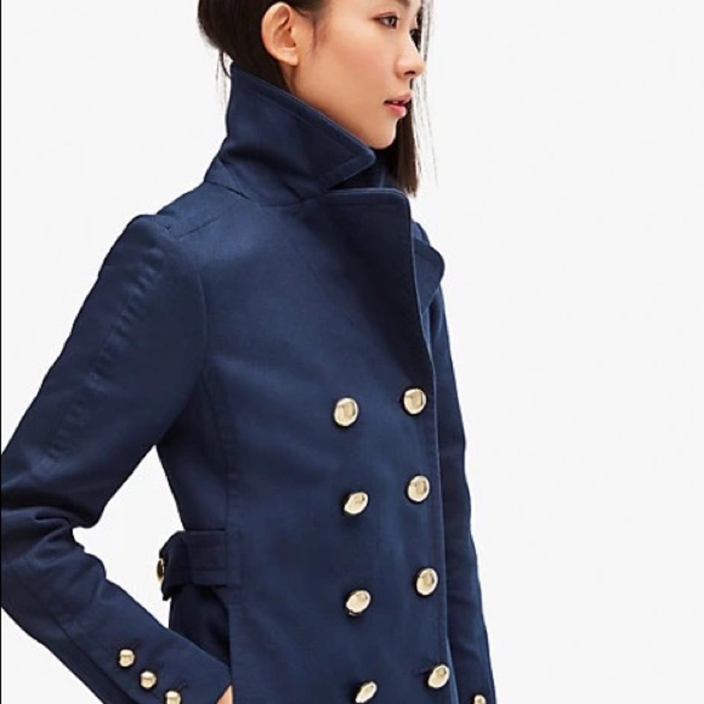 Kate Spade Navy Blue Peacoat Size  14